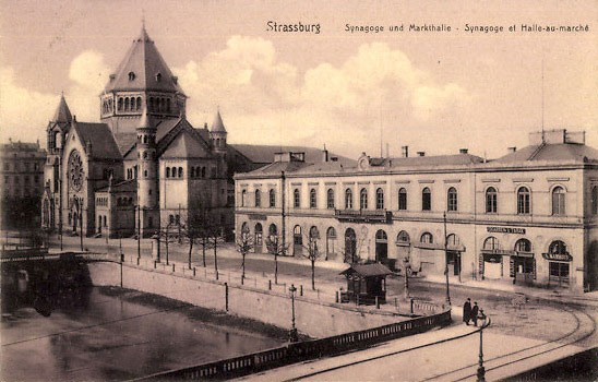 Antigua estación de Estrasburgo. Fuente: Wikipedia