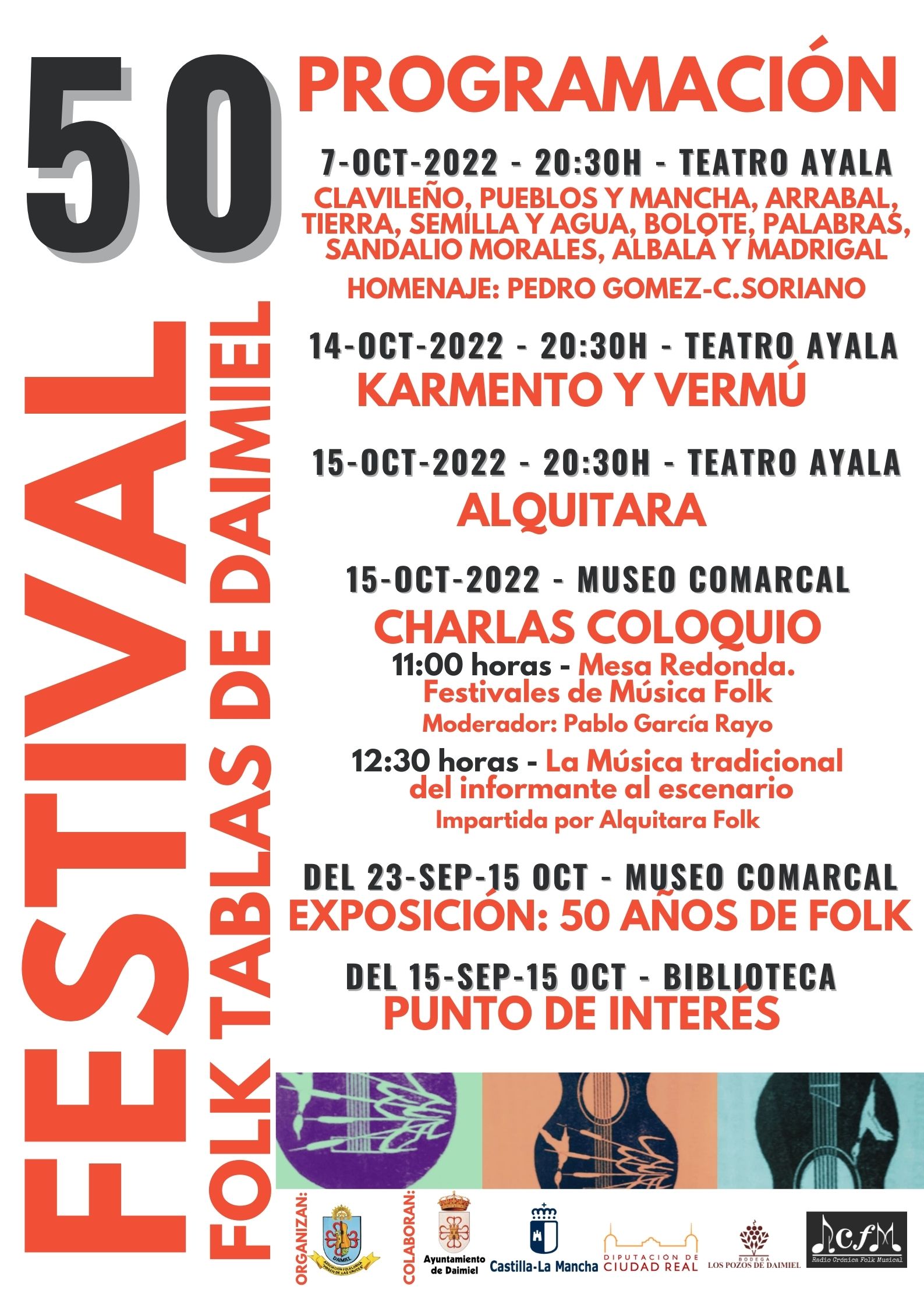 Programación L Festival Folk Tablas de Daimiel