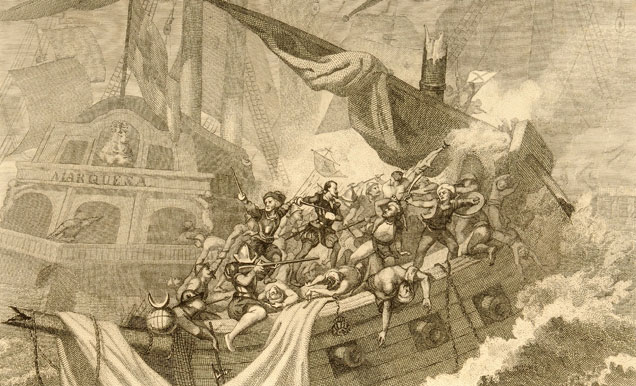 Combate de Lepanto. Fuente: nauta360