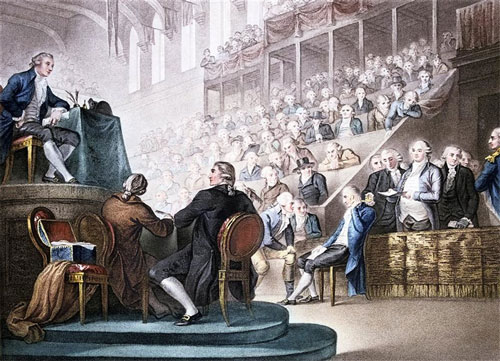 El proceso contra Luís XVI. Fuente: historia.nationalgeographic.com.es