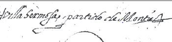 Encabezamiento de las respuestas correspondientes a Villahermosa. Fuente: Biblioteca Virtual de Castilla La Mancha