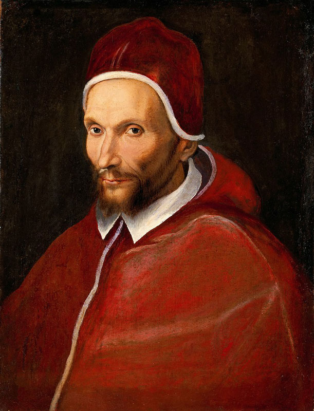 Urbano VII por Jacopino del Conte (1590). Fuente: Wikipedia
