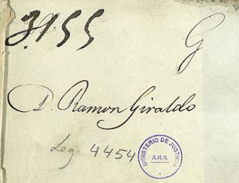 Detalle del expediente personal del Magistrado Ramón Giraldo. Fuente: pares.mcu.es