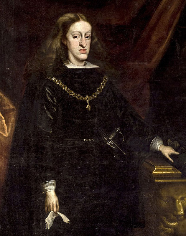 Retrato por Juan Carreño de Miranda (1685) Fuente: es.wikipedia.org