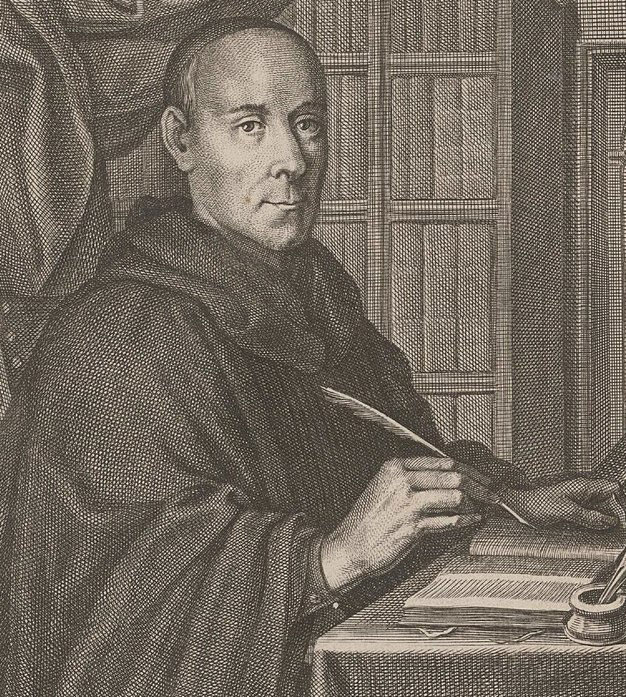 Retrato de Benito Jerónimo Feijoo a los 57 años, grabado de Juan Bernabé Palomino.
Fuente: es.wikipedia.org