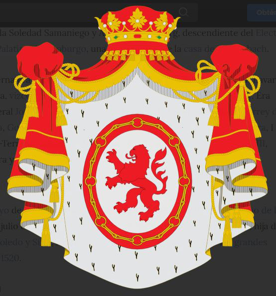Escudo de los Duques de Castro-Terreño. Fuente: es.wikiz.com