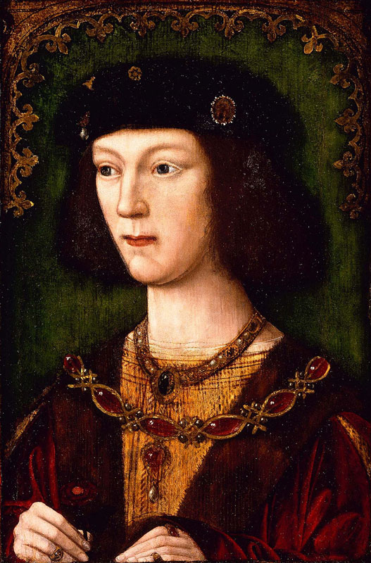 Enrique VIII a los 18 años. Fuente: es.wikipedia.org