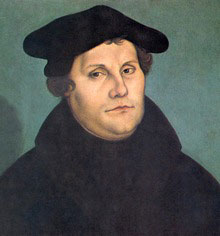 Martín Lutero por Lucas Cranach el Viejo (1529). Fuente: es.wikipedia.org