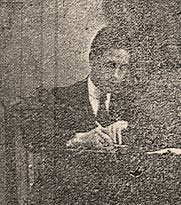 Don Enrique Pedrada en 1915. Fuente: prensahistorica.mcu.es