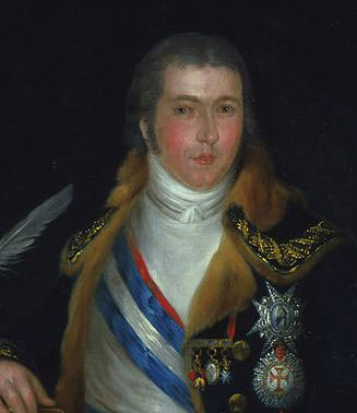 Retrato de Manuel Godoy por Antonio Carnicero (1807). Fuente: es.wikipedia.org