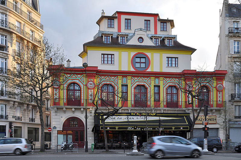 Fachada de la Sala Bataclan. Fuente: es.wikipedia.org