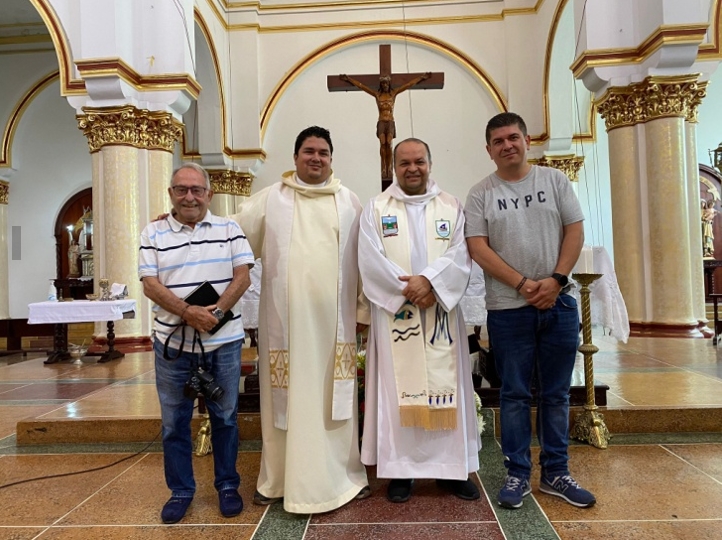 Acto de entronización del cuadro