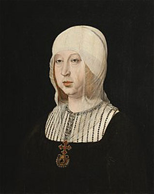 Isabel la Católica, por Juan de Flandes (1500). Fuente: es.wikipedia.org