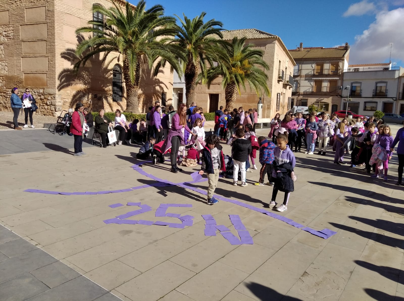 acto violencia género Torralba, lazo