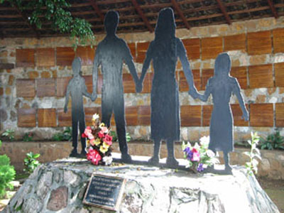 Memorial de las víctimas del Mozote. Fuente: es.wikipedia.org