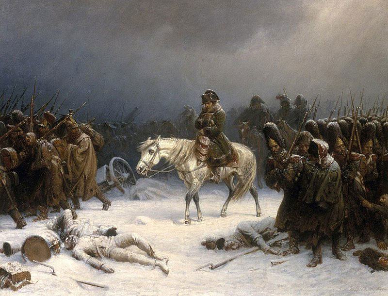 Retirada de Moscú, Adolph Northern. Fuente: es.wikipedia.org