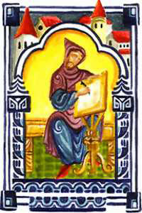 Dionisio “el Exiguo” en un manuscrito medieval. Fuente: es.wikipedia.org