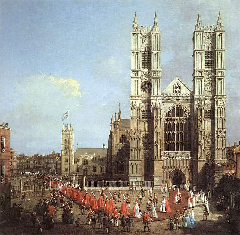 La Abadía en 1749. Fuente: es.wikipedia.org