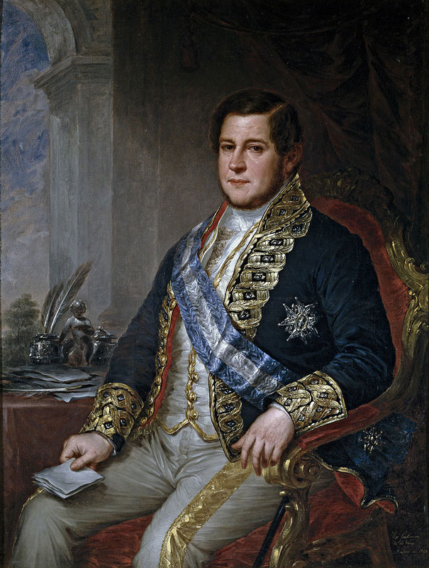 Bravo Murillo por Gutiérrez de la Vega (1848). Fuente: es.wikipedia.org