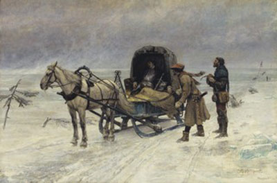 La muerte de Sten Sture por Carl Gustaf Hellqvist (1880). Fuente: es.wikipedia.org