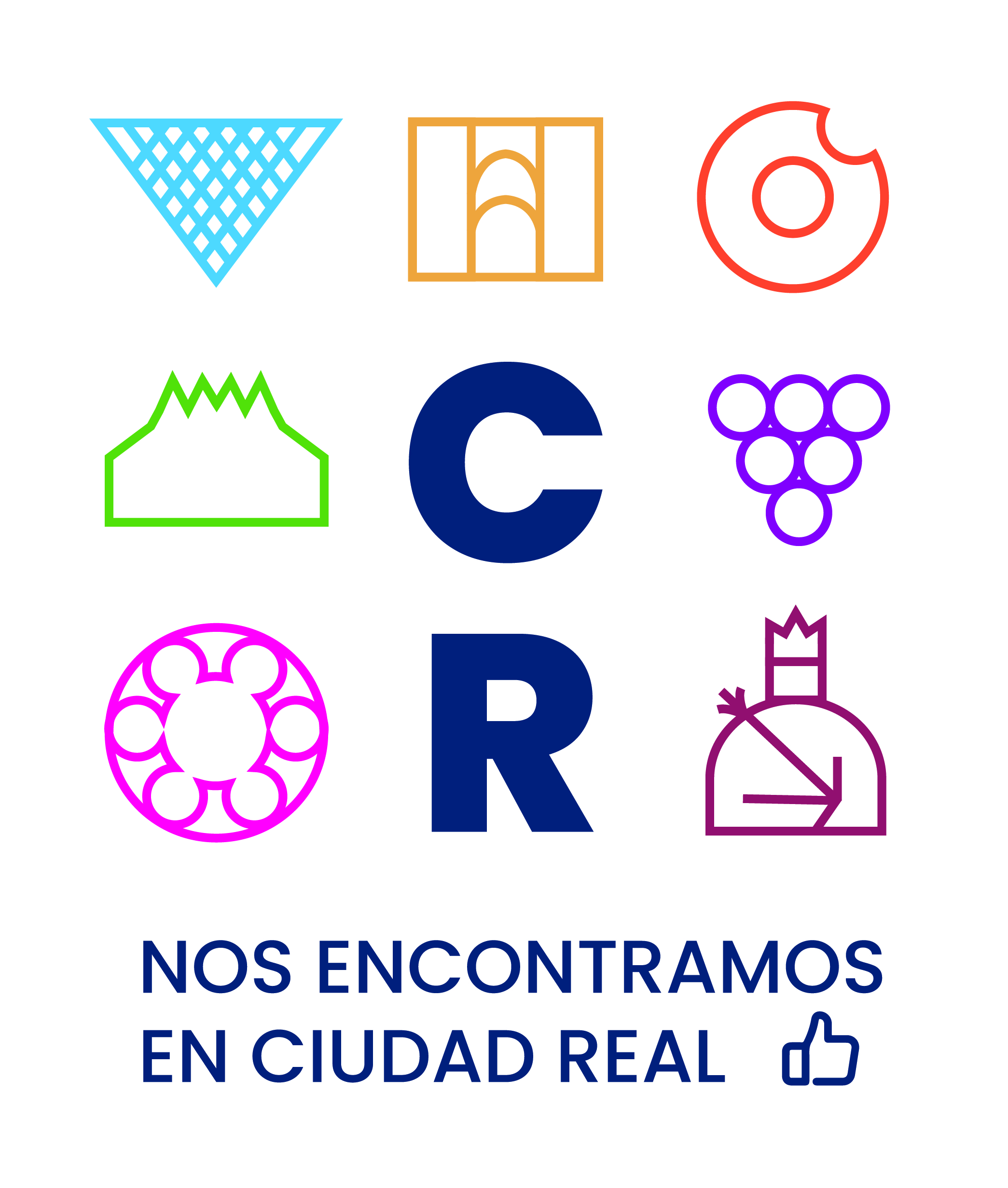Logo color Ciudad Real Turismo 2023