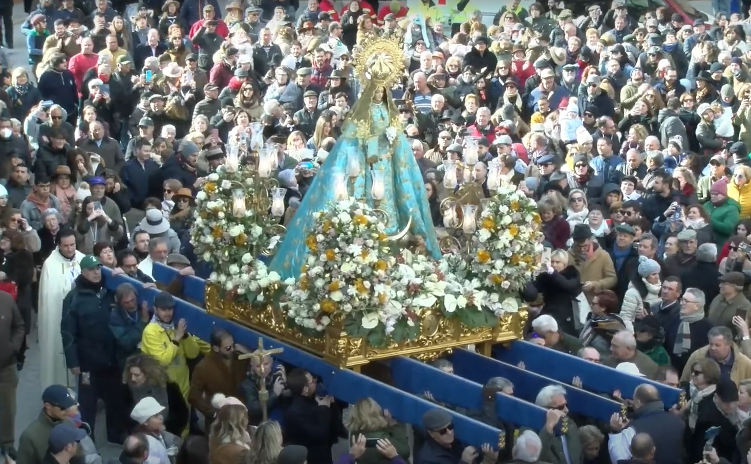 Procesion de la Virgen de la Paz