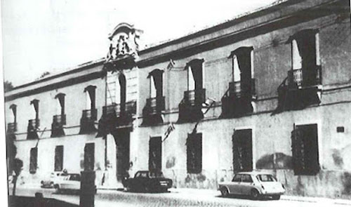 Edificio de la Chancillería ciudadrealeña que luego fue Palacio de los Marqueses de Treviño. Fuente: elsayon.blogspot.com