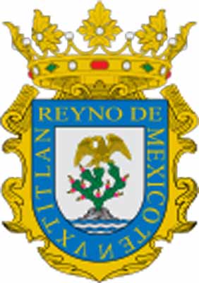 Escudo del virreinato de Nueva España. Fuente: es.wikipedia.org