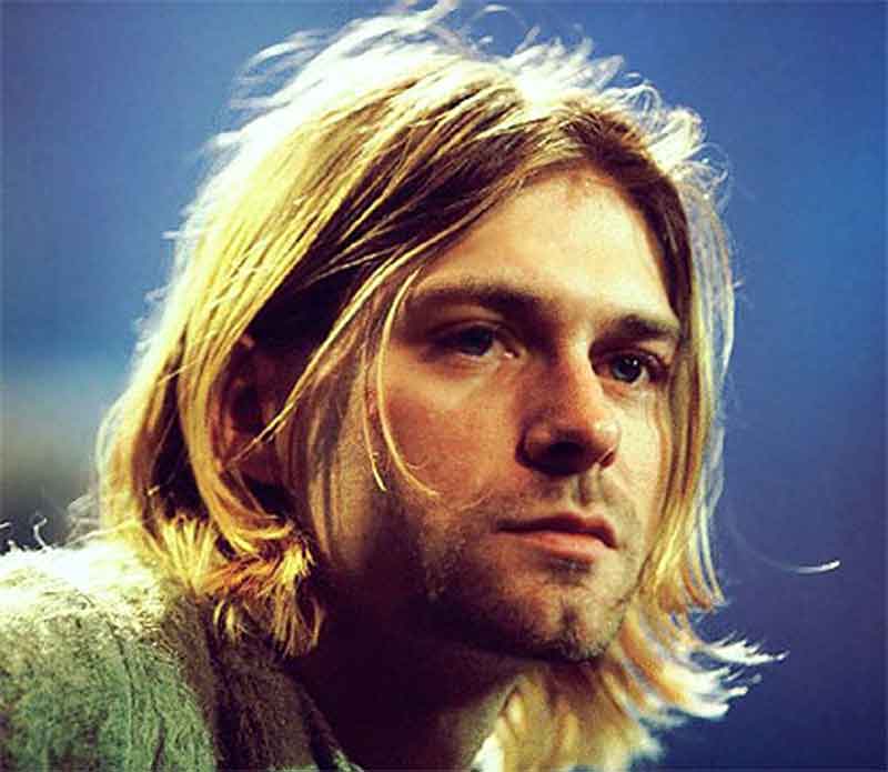 Kurt Cobain, líder de la banda Nirvana. Fuente: biografiasyvidas.com