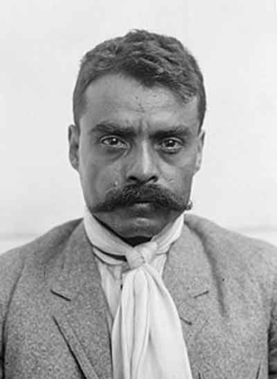 Emiliano Zapata en 1914. Fuente: es.wikipedia.org