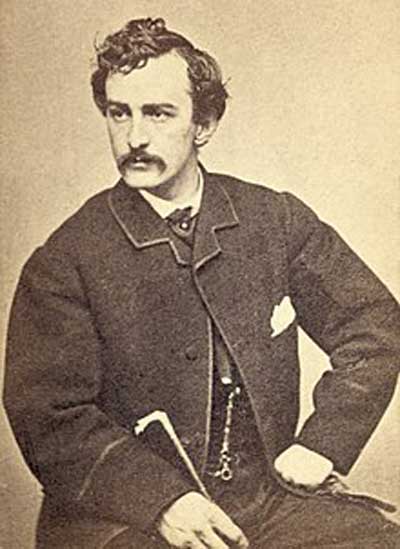 El asesino de Lincoln John Wilkes. Fuente: es.wikipedia.org