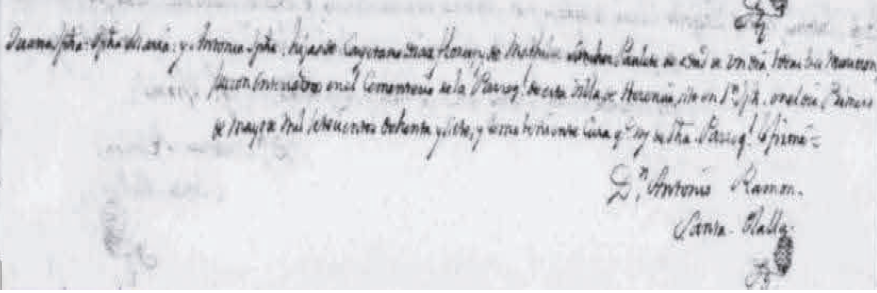 Fuente: Archivo Parroquial de Nuestra Señora de la Concepción de Herencia. Libro de Defunciones de Párvulos (1779-1800), folio 90-v.