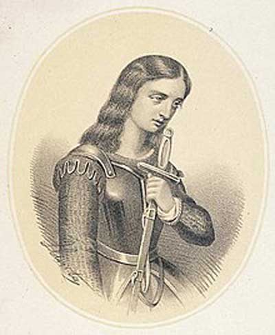 María Pita, estampa obra de Santiago Llanta y Guerin. Fuente: es.wikipedia.org