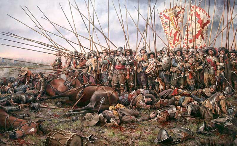 Rocroi, el último tercio por Augusto Ferrer-Dalmau (2011). Fuente: es.wikipedia.org
