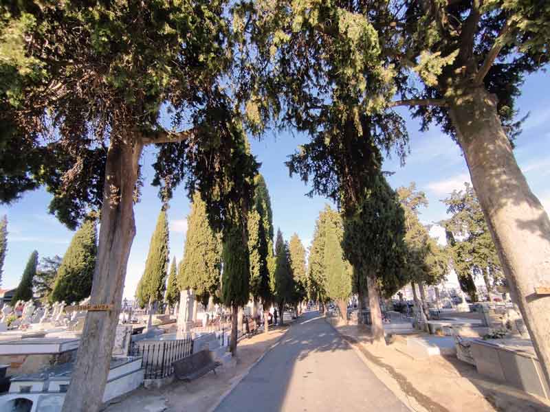 Cementerio de Almodóvar del Campo. Fuente: twitter.com/aytoalmodovarcp