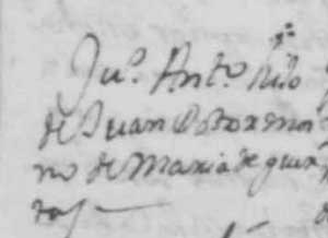 Fuente: Archivo Parroquial de la Madre de Dios de Almagro. Libro de Bautismos (1690-1701), folio 131