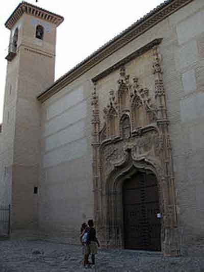 Monasterio de Santa Isabel la Real, lugar de enterramiento de Juana de la Cruz. Fuente: es.wikipedia.org