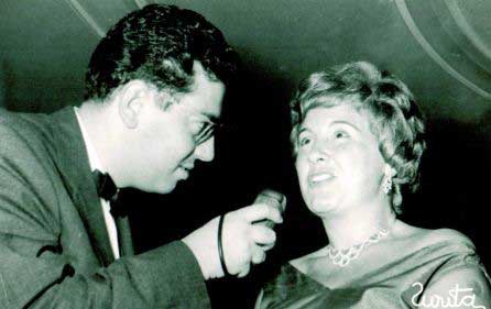 Luisa entrevistada por su sobrino José Luis Pécker