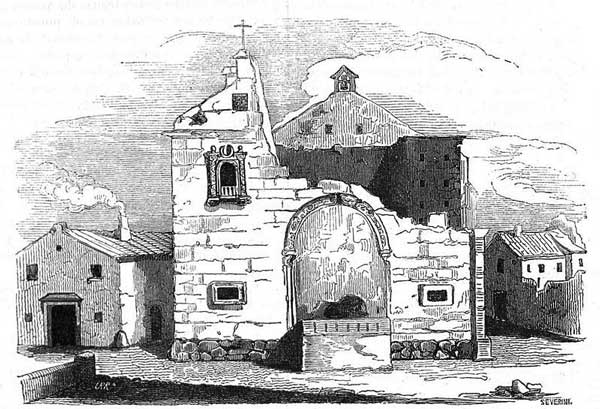 “Vista de la plaza de la localidad” (Semanario Pintoresco Español, 1848). Fuente: es.wikipedia.org