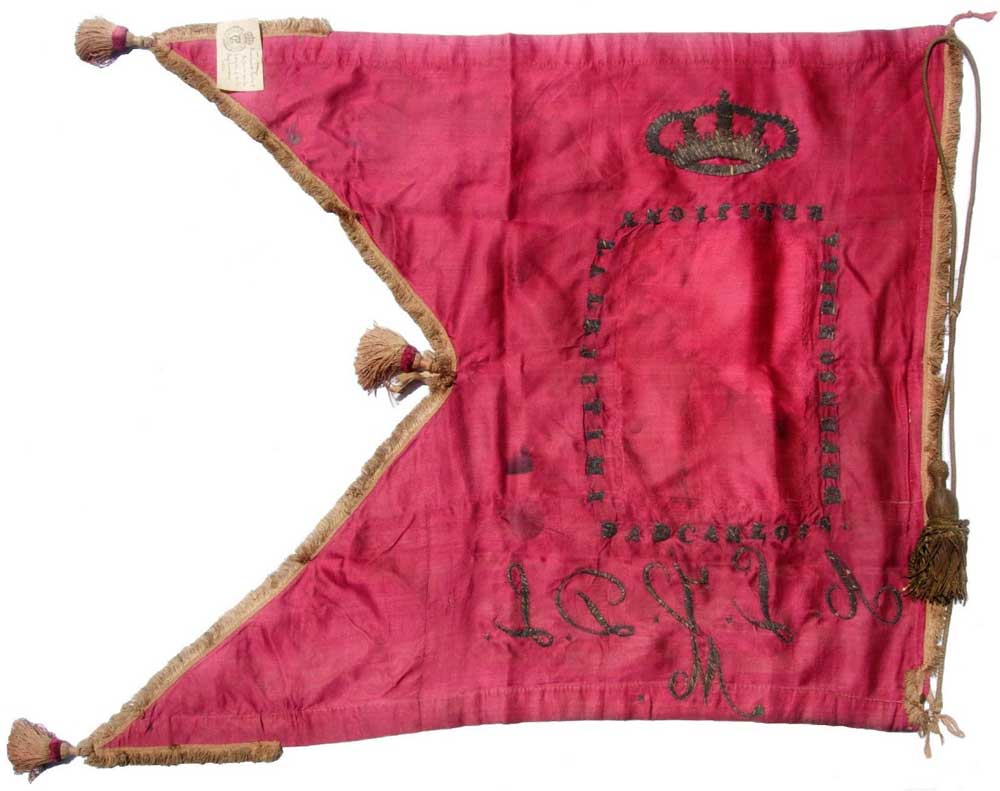 Estandarte de las tropas de Palillos. Fuente: lavoz.circulocarlista.com