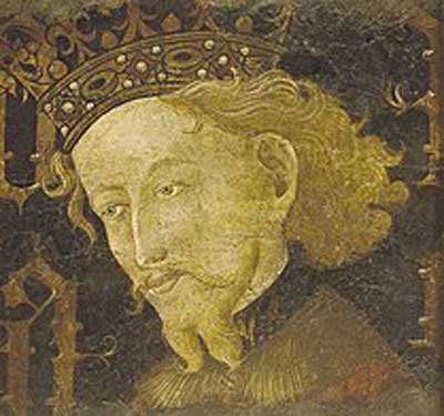 “Retrato de Jaime I” por Jaume Mateu. Fuente: es.wikipedia.org