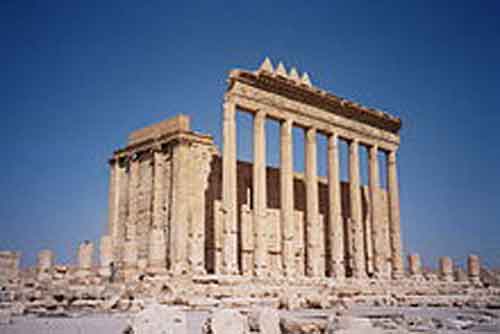 Templo de Bel en Palmira. Fuente: es.wikipedia.org