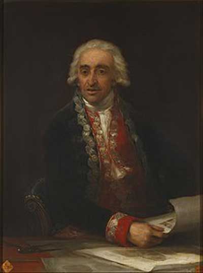 Retrato de Juan de Villanueva por Goya (1805). Fuente: es.wikipedia.org