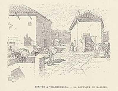 Escena en Villahermosa por Vierge en 1901. Fuente: es.wikipedia.org