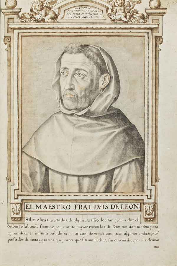 Fray Luis de León por Francisco Pacheco (1598). Fuente: es.wikipedia.org