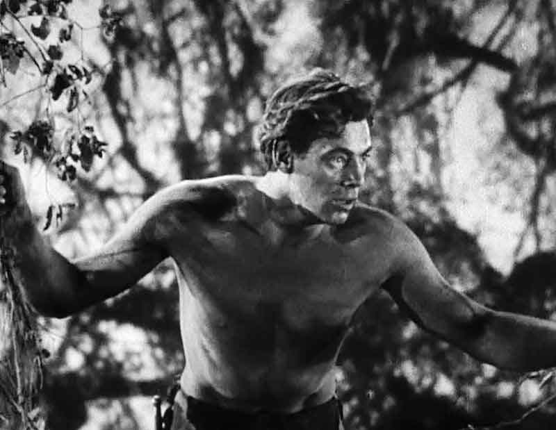 Weissmuller en “Tarzan de los monos” (1932). Fuente: es.wikipedia.org