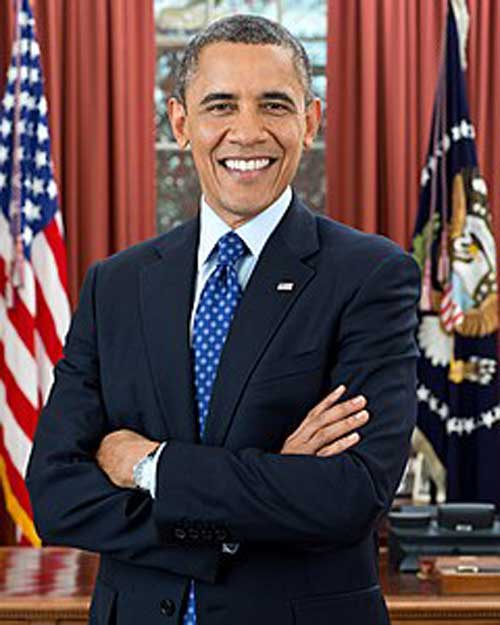 Obama en 2012. Fuente: es.wikipedia.org
