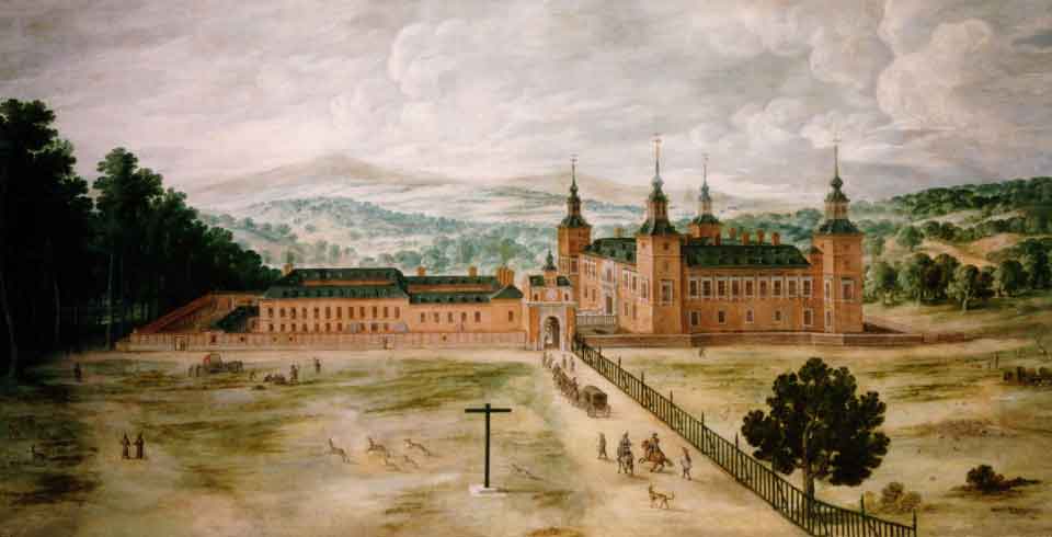 El Pardo en tiempo de los Austrias. Fuente: es.wikipedia.org
