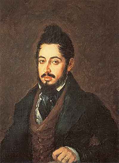 Larra por José Gutiérrez de la Vega (1825). Fuente: es.wikipedia.org