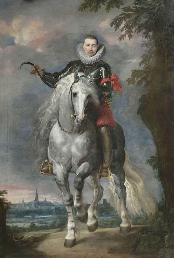 El Conde de la Oliva por Rubens (1612). Fuente: es.wikipedia.org